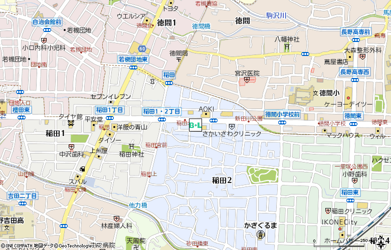 眼鏡市場長野若槻(00069)付近の地図